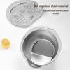 304 Stainless Steel Rice and Vegetable Washing Basin with Sieve