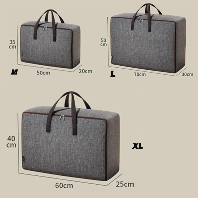 1 tk Suure mahutavusega tekkide hoiukott Oxfordi riidest pakkimiskott Veekindel vastupidav reisikott käepidemega Garderoobikorraldaja