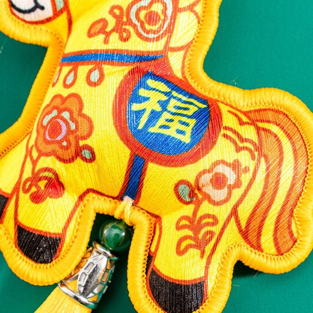 Embroidery Zodiac Mascot Pendant Blessing Car Hanging Pendant Horse Incense Bag Spring Festival