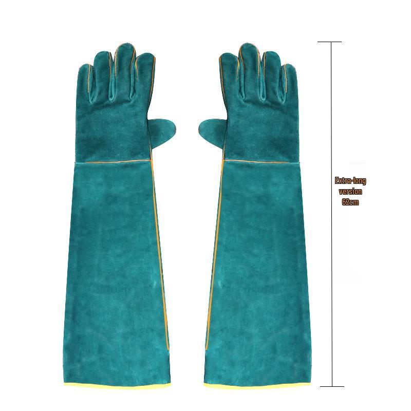 Reptile Bite-Proof 62cm Pet Protective Gloves - Top-Rated Pet Supplies
