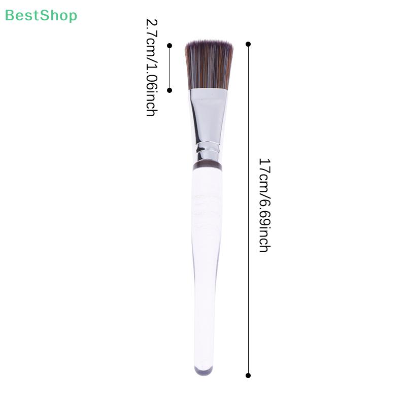 Soft Bristle Facial Mask Brush,Silicone Bowl Brush For Mixing Masks, Facial Cleansing,Professional Use In Beauty Salons