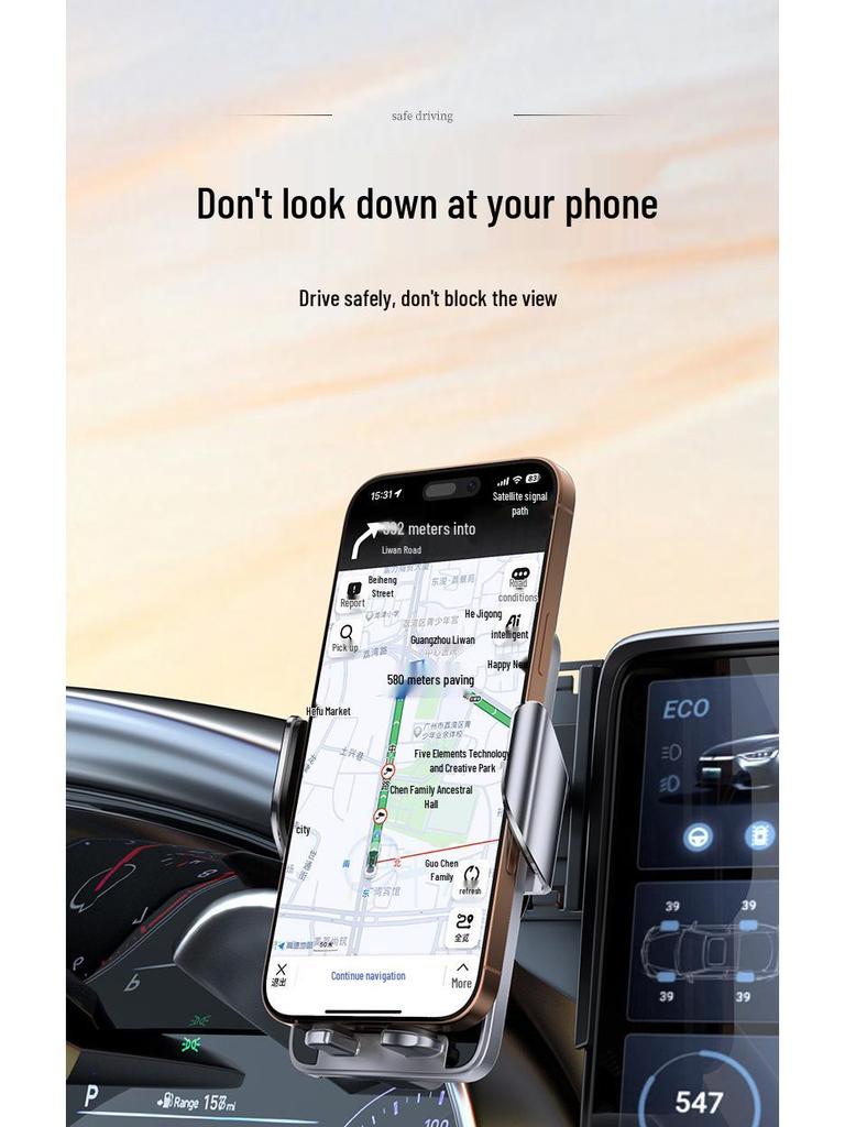 HiPhi Y/Z Car Phone Holder for Screen Navigation - 23 Models 