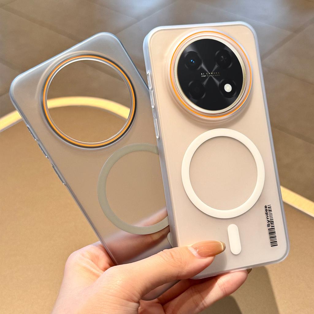 For Huawei Nova 15 Max Case New For Magsafe Magnetic Clear Matte Anti Fall Shockproof Phone Protect Cover For Nova 15 Max Shell