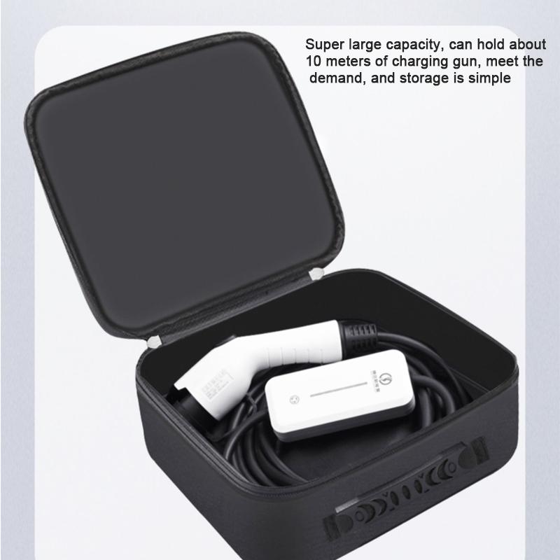 For Voyah Free 2022-2025 EV Carry Bag Waterproof Fire Retardant Electric Vehicle Charger Cables Plugs Socket Equipment Container