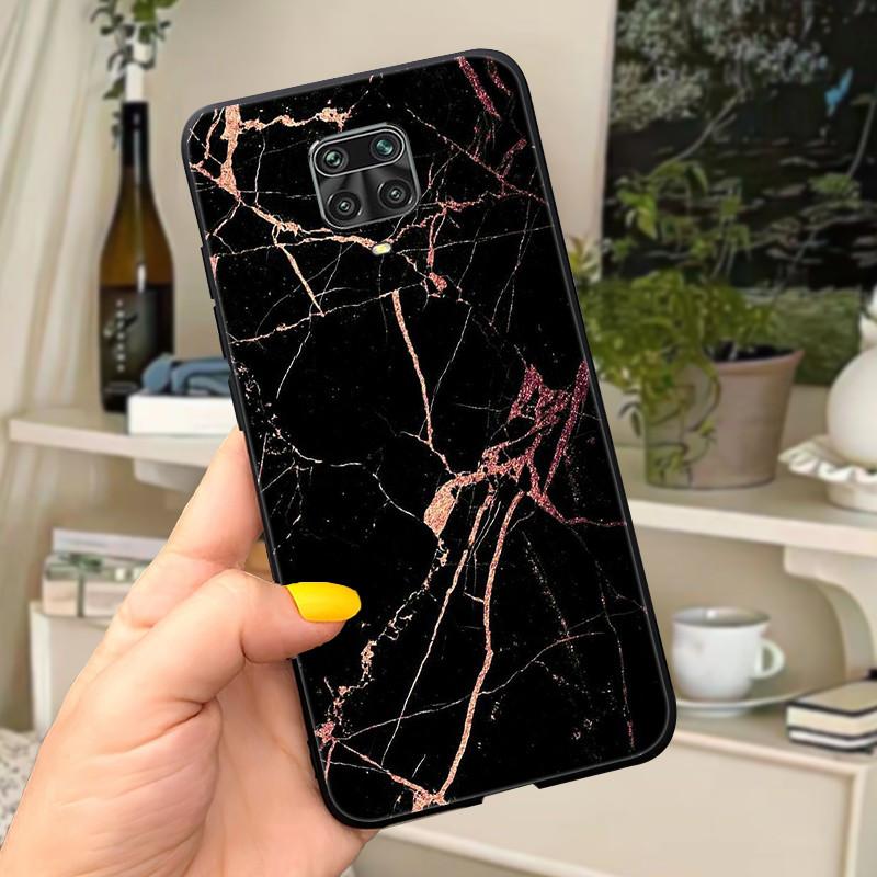 For Xiaomi Redmi Note 9 Pro Case Note9 9S Flowers Silicone Soft TPU Back Cover For Xiaomi Redmi Note 9Pro Max Case Coque Fundas