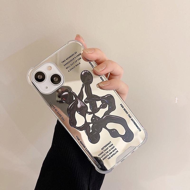 Zhitai Mirror Phone Case for iPhone 15 Pro Max, Apple 16 Plus, Huawei P60, and Xiaomi 14.