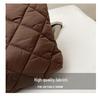 Bambi Tote: Winter 2025 Large Capacity Embroidered Quilted Handbag - Versatile Fashionable Shoulder Bag