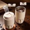 Changqi Petal Design Insulated Coffee Cup