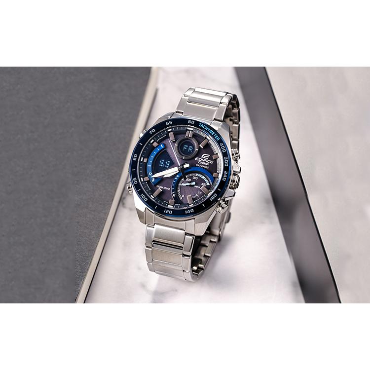 CASIO Men EDIFICE Blue Watch ECB-900YDB-1BPR