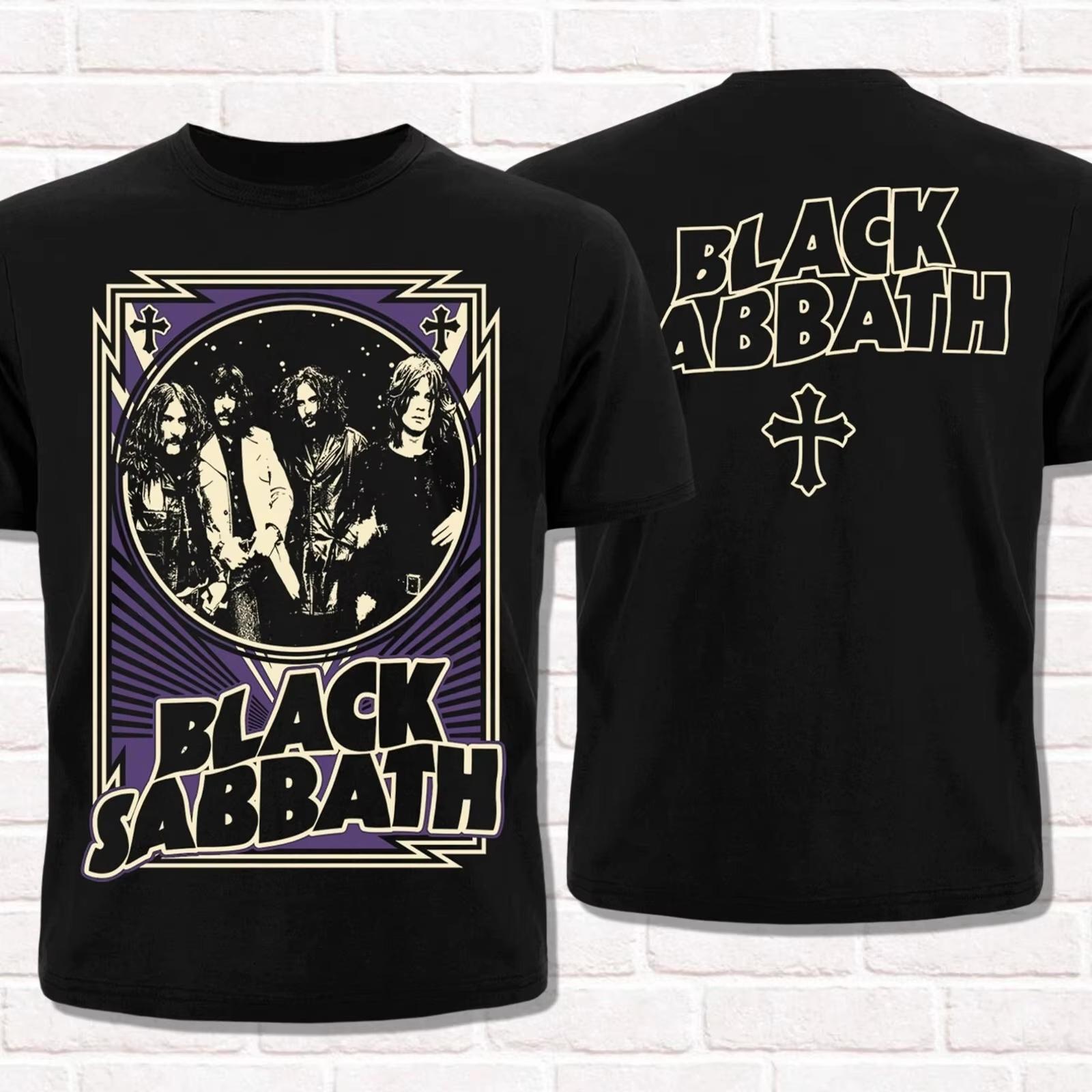 

Oversized Black Sabbath T-Shirt Heavy Metal Rock Style Cotton Men Women Tops Tee Streetwear Hip Hop Y2k Clothing Vintage Shirt 4XL