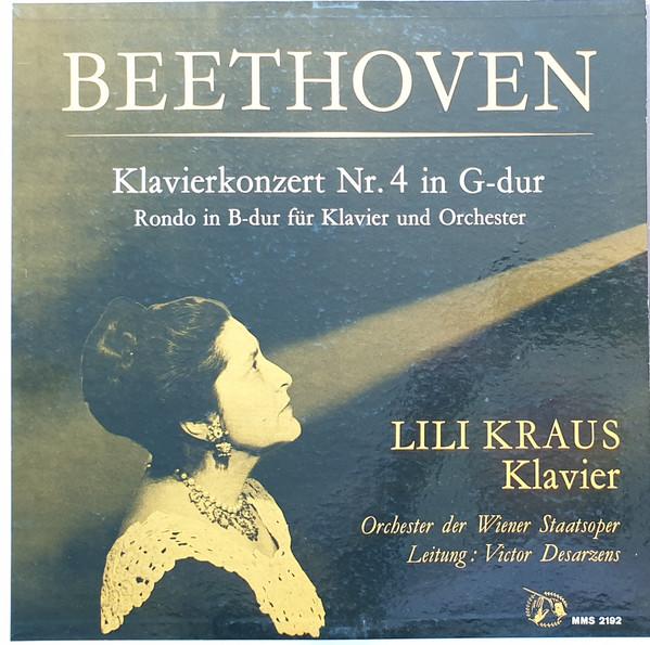 

LP Record LUDWIG VAN BEETHOVEN LILI KRAUS Klavierkonzert Nr. 4 In GDur Ron MMS2192 Musical Masterp Germany Classical Used