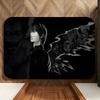 anime D-Death N-Note Floor Mat Soft Flannel Floor Mat  Suitable for Entryways, Living Rooms, Bedrooms, and Bathrooms