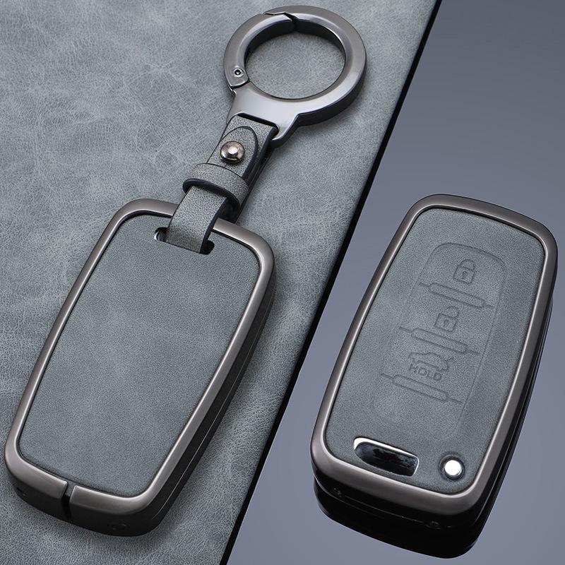 Premium-Schlüsselhülle für Beijing Hyundai: Passt für Langdong, IX35, Verna, Elantra, i30, Sonata 8 - Luxus-Accessoire für Herren