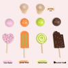 Children's Wooden Ice Cream Stand Playhouse with Popsicle Toys (CE CPC Certified)