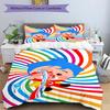 3pcs Duvet Cover Set (1*Duvet Cover + 2*Pillowcase, Without Core), Plim Plim Print Bedding Set, Bedroom Decor, All‑Season, Gift