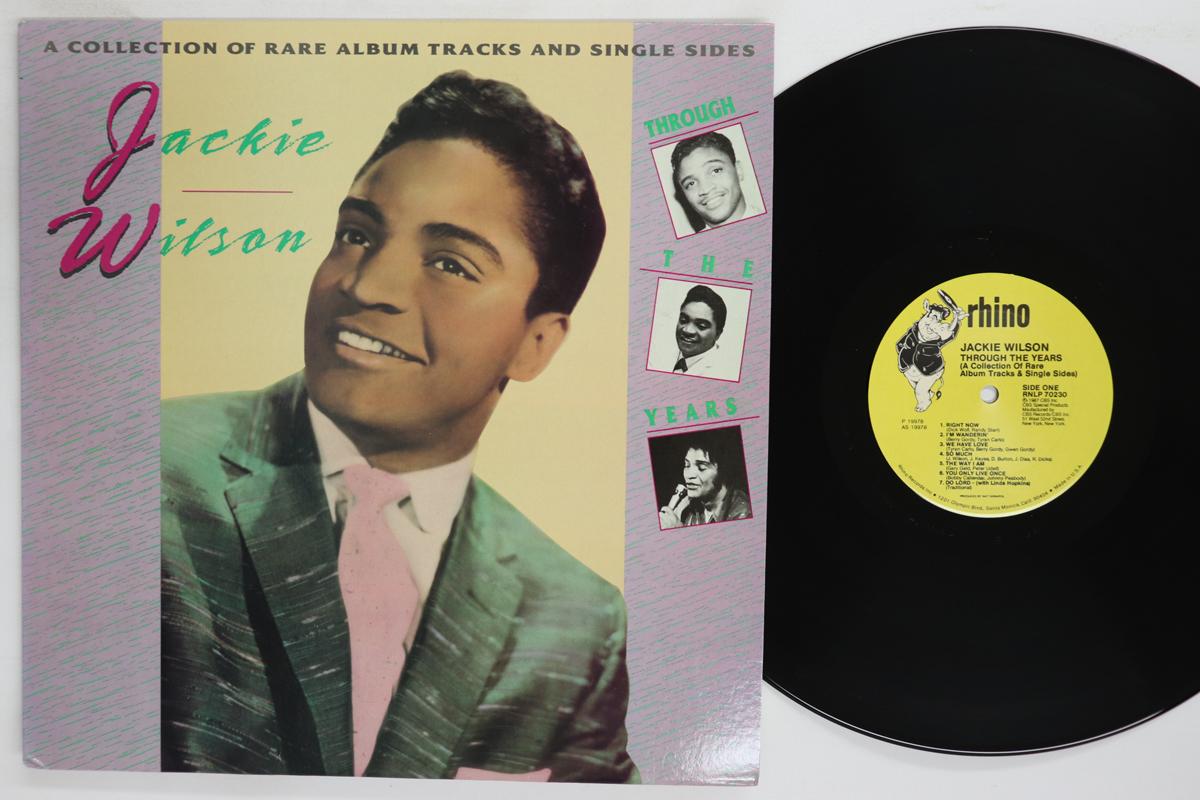 

LP Record JACKIE WILSON Through The Years A Collection Of RNLP70230 RHINO 1987 US SoulFunk Used