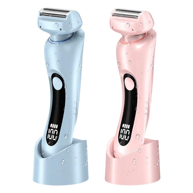 Bikini Trimmer for Women Pubic Hair Trimmer Body Groomer Electric Shavers for Pubic Arms Leg Underarm Hair Removal
