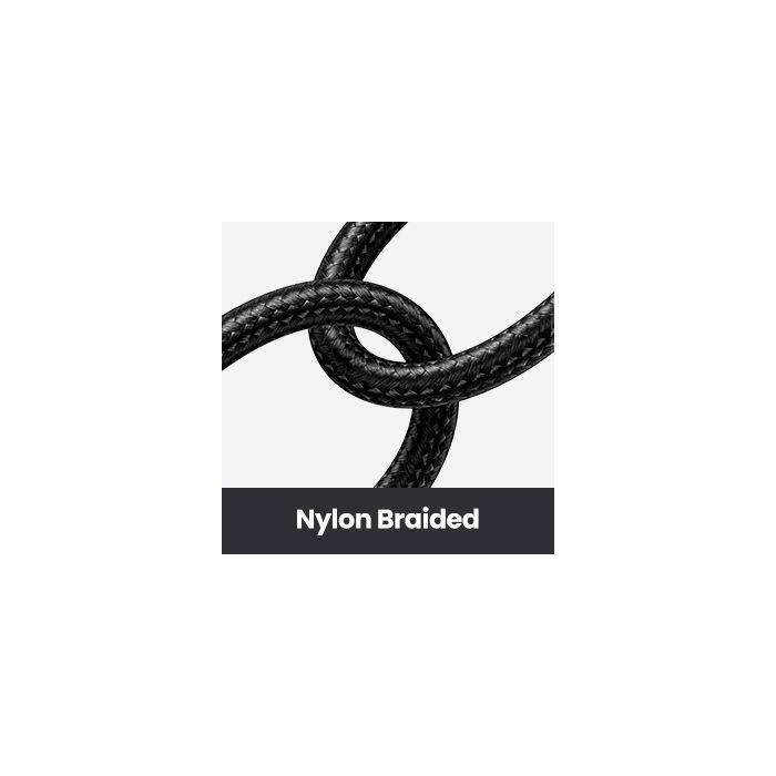 Câble USB - UGREEN - Câble renforcé USB-C et USB-A - 1 m - Noir