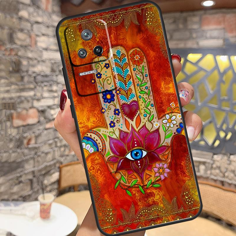 

Hamsa Hand Of Fatima Case For Xiaomi 15 Ultra 13 14 11T 12T 13T 14T Pro POCO X7 X3 X5 X6 Pro M6 F5 F6 Pro Cover Xiaomi 13 Pro