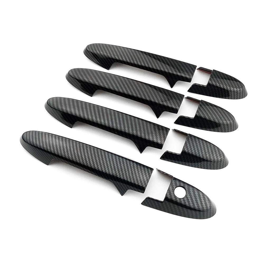 Do Hondy City GM4 GM5 GM6 2014-2020 Włókno węglowe Drukowana zewnętrzna osłona klamki drzwi Rama ramki miski drzwi Listwa wykończeniowa