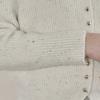 MAXZA Cardigan Bouton Haricot Col Rond Zd11qd022na