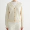  She S miSS  Wool Blend V Neck Button Cardigan SSkcdo41060 Cr