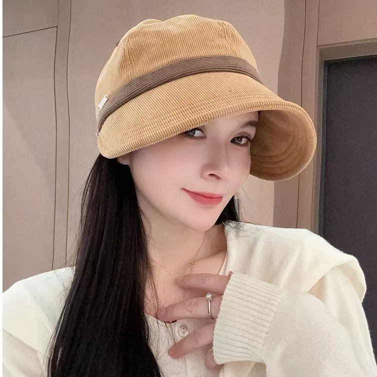 Quick-Drying Star Style Women's Sun Hat 2025: New Duckbill Fisherman Equestrian Hat for Summer