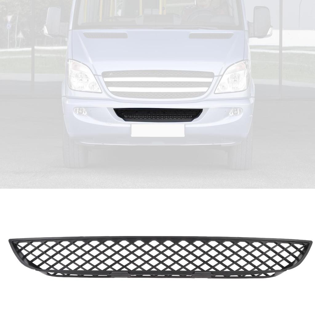 Front Bumper Lower Center Grille Protective Easy Install 9068850053 Replacement for Sprinter 906 2006-2013