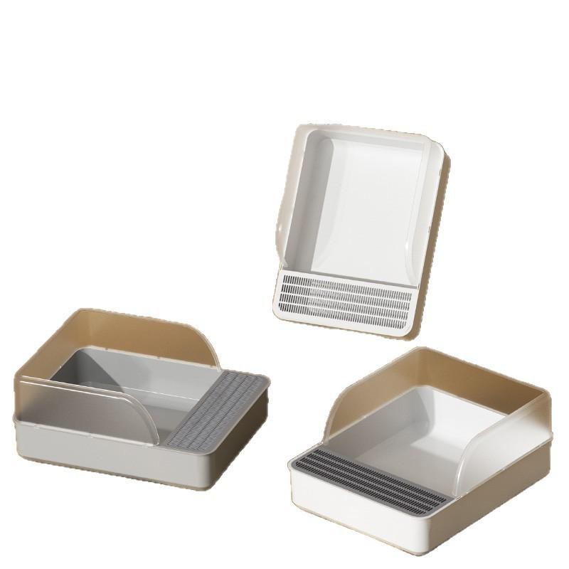 Extra Stor Halvstängd Lukttät Kattlåda Set