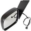 VW Caddy 04- Exterior Mirror, Electrically Adjustable, Heated, Black, Left