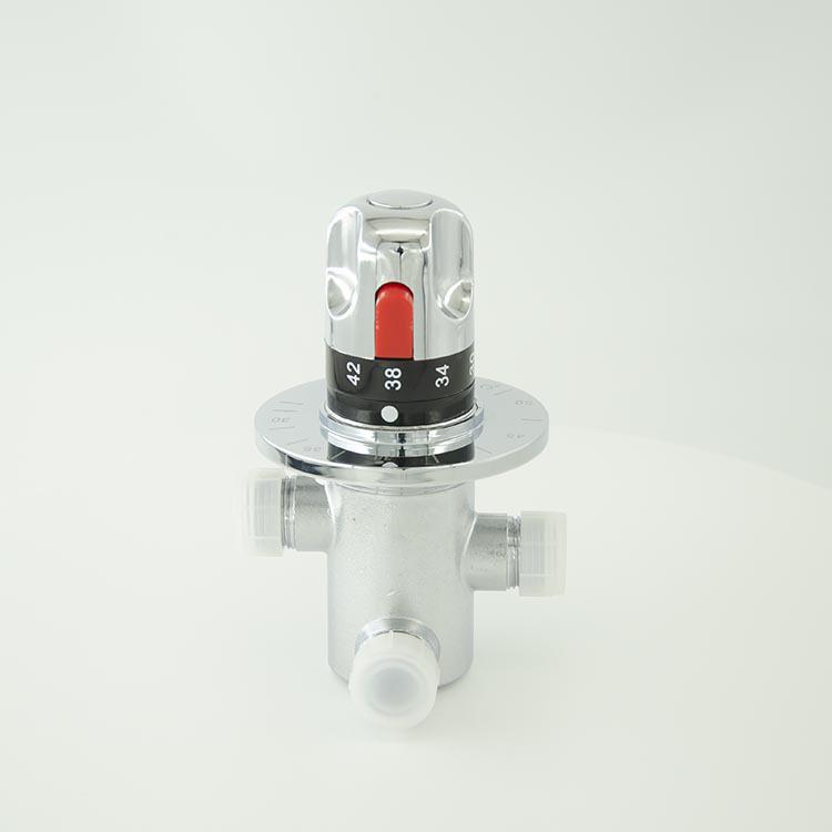 Thermostatic Solar Water Heater Valve: Cold/Hot Shower Mixer & Faucet