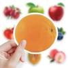 60 Creative Fruit & Vegetable Stickers: Apple, Pineapple, Hami Melon for Notebooks, Suitcases & More