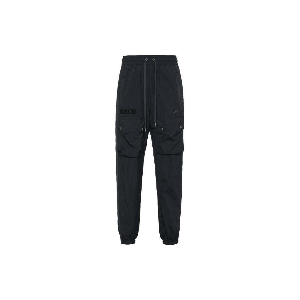 Nike Sportswear Drawstring Woven Casual Pants Men Bottoms Black BV5371-082