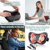 Shiatsu Neck and Back Massager with Heat - Deep Tissue Massage Pillow for Neck, Back & Shoulders Pain Relief, Ergonomic Design E