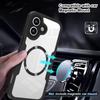 Suitable for iPhone 17 Pro Max 17Air Transparent Full-Edge Strong Anti-Fall Magnetic Wireless Charging Three-Proof Phone Case For iPhone 16 15 14 13