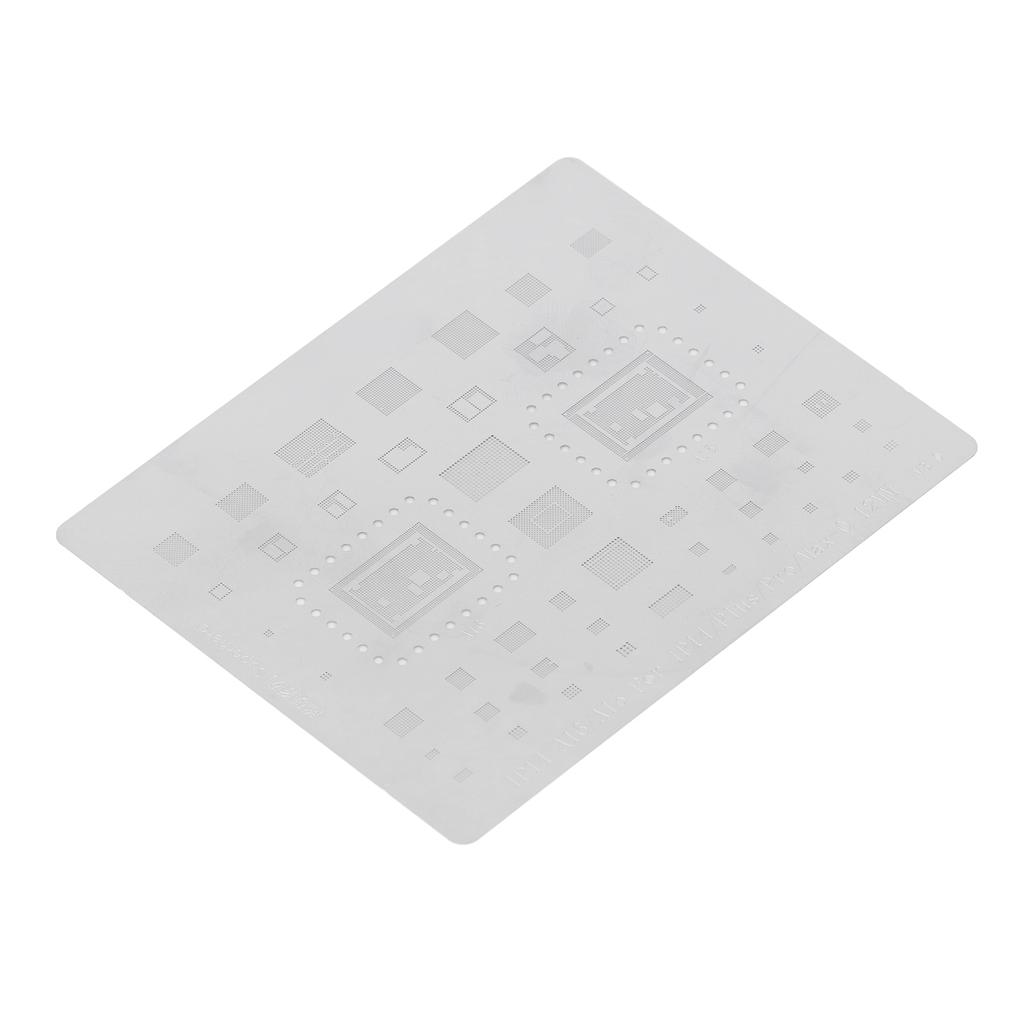 BGA Reballing Stencil Good Heat Dissipation Accurate Positioning Stainless Steel Tin Planting Template for IOS 14 For