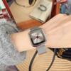 Square Mesh Belt Women'S Watch Simple Large Dial Fashion Sense