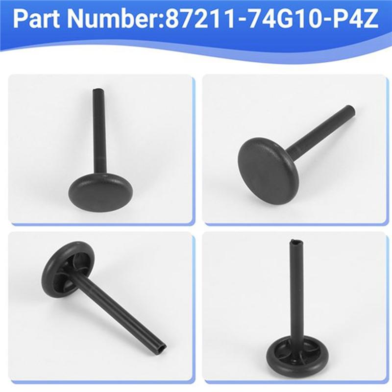 2X Car Rear Seat Knob For Suzuki Grand Vitara SQ416 SQ420 SQ625/XL7/Jimny SN413 FJB43V 1.3L 87211-74G10-P4Z 1Pcs Black 2Pcs
