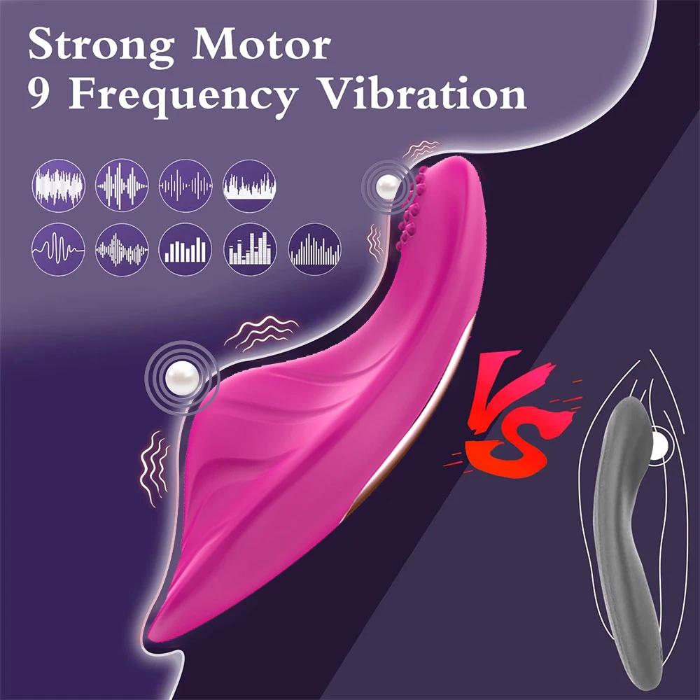 APP Remote Control Butterfly Vibrators for Women Wearable Panties Vibrator Clitoris Stimulator G Spot Massager Adult Sex Toys