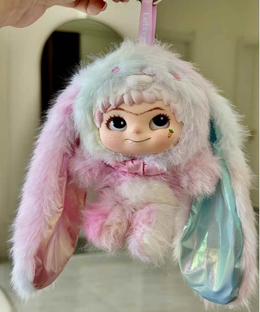 Trendy Play Blind Box Plush Pendant Wakuku Fox Rabbit Mischief Diary Series Girl Cute Ornament Mystery Box Doll Action Figure