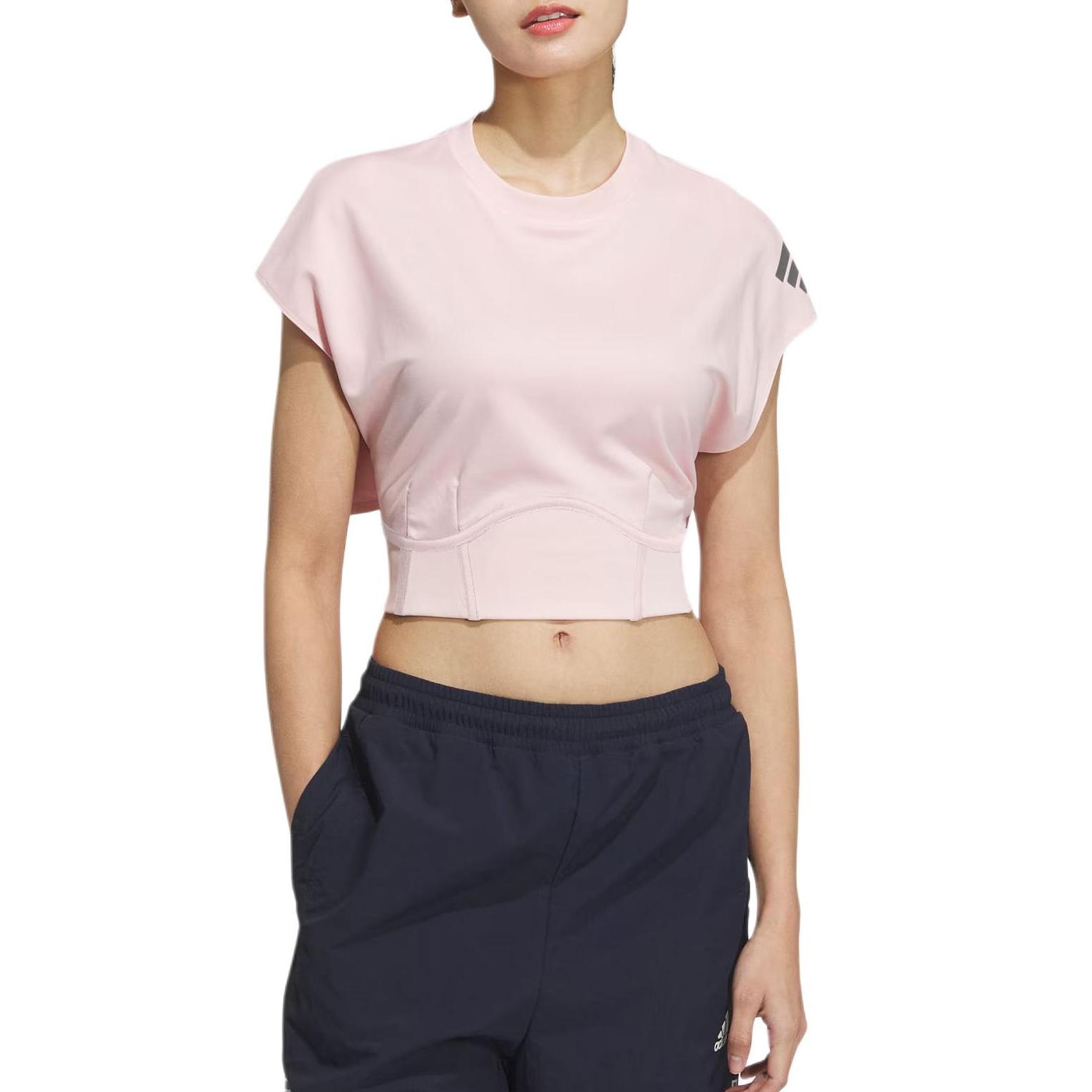 Adidas T Shirt Women s Light Pink JN3502 L