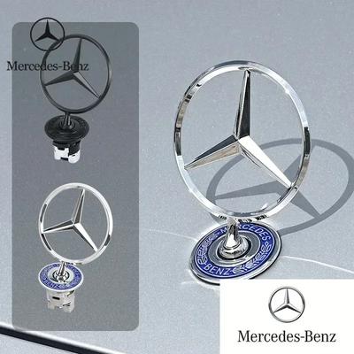 C200 E300 Heiß 2026 1 Stück Auto Motorhauben Logo Emblem Für Mercedes Benz W204 W220 C180 C200 E260 E300L Zinklegierung Dekorations Plakette