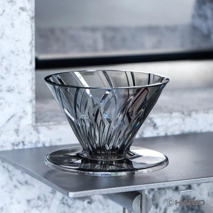 Hario Alpha Dripper Tritan ADT-01-B (Transparent Black)