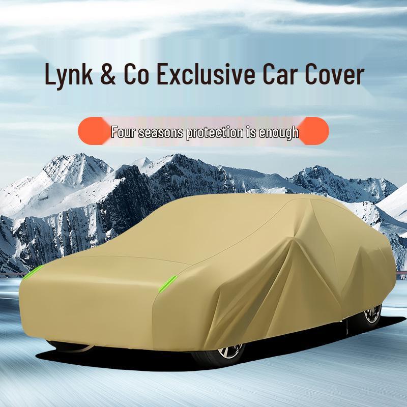 Lynk & Co All-Season Waterproof Vehicle Cover - Thick Oxford Cloth, Dustproof, Sun Protection