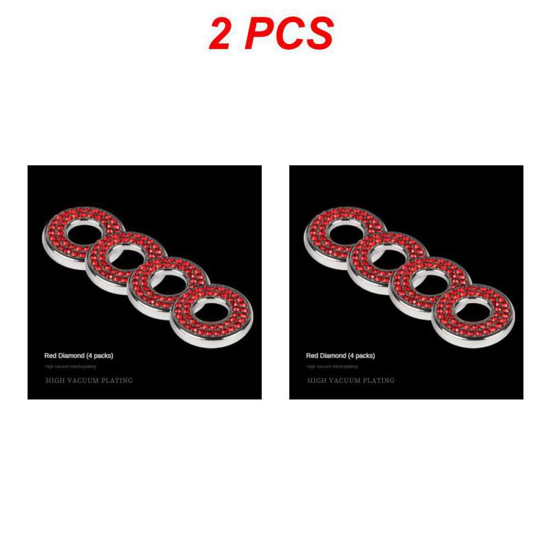 1~8PCS Door Lift Interior Trim Shining For Mercedes-benz Inner Door Lock Pull Cover Door Bolt Decorative Cover