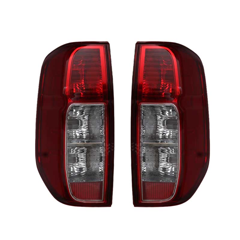 For Nissan Navara D40 2005-2015 Rear Brake Light Warning Lamp Tail Light Car Accessories Without Bulbs Red A Pair