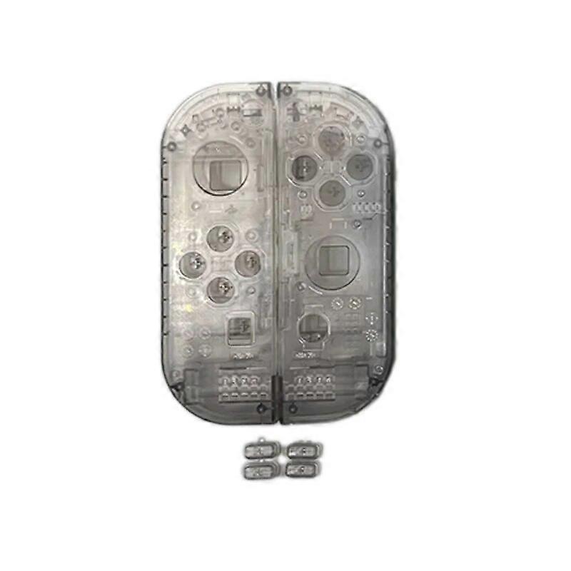 For Replacement Clear Transparent Shell Cover SL SR Buttons for Nintendo Switch NS Joy Con Controller