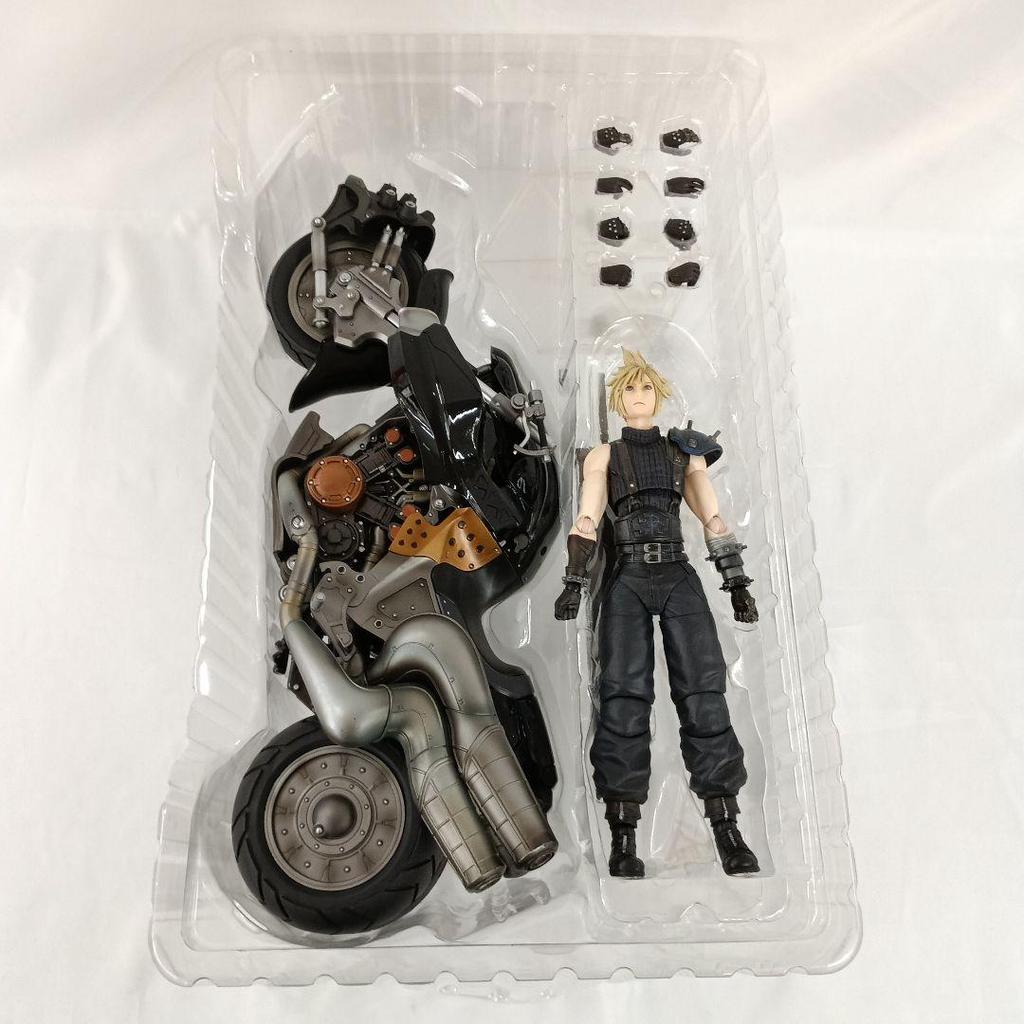 [USED] PLAY ARTS Kai Cloud Strife & Hardy Daytona