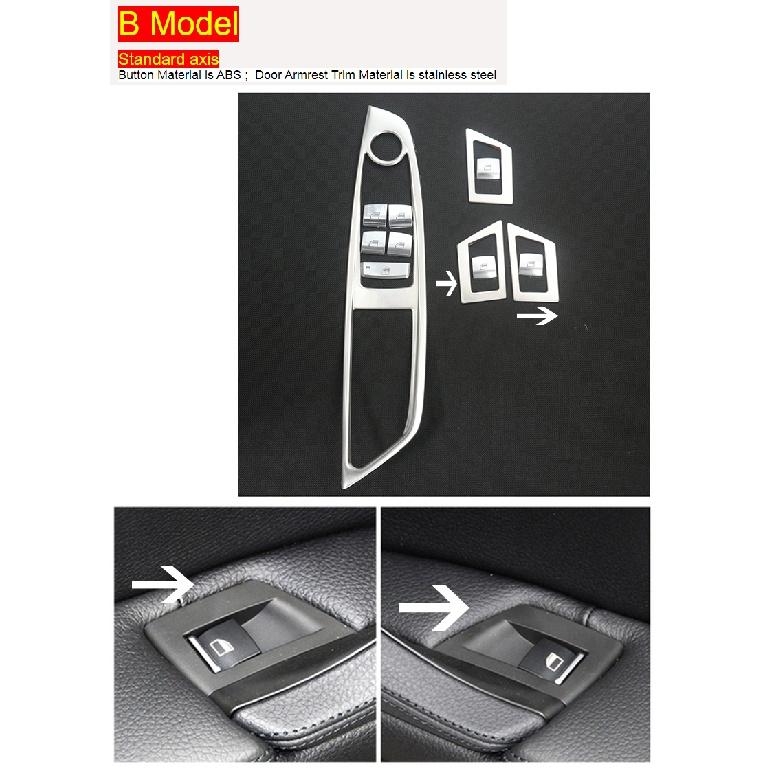 

Для BMW 5 серии F10 F18 2011-2017 автомобильная дверь подлокотник панель оконное стекло кнопка подъема переключатель Чехлы наклейки интерьер B Standard axis
