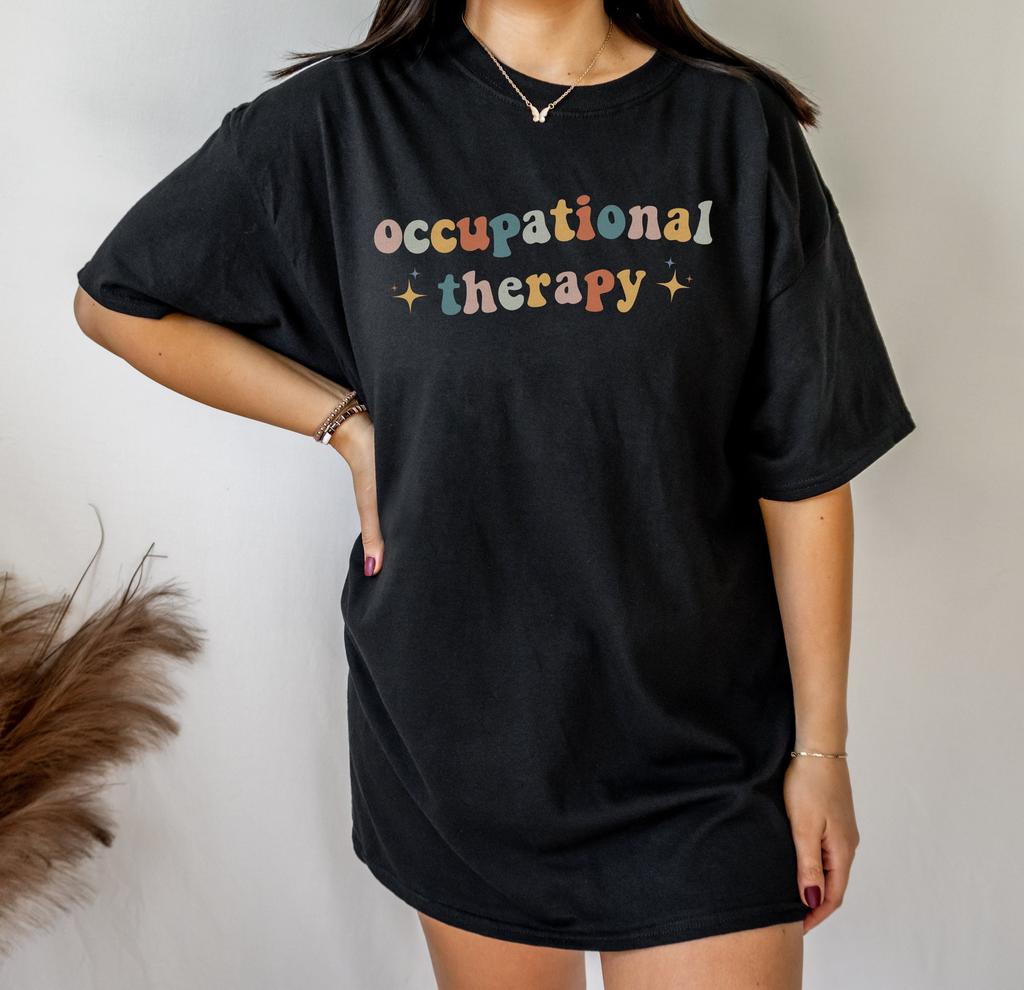 Occupational Therapy Shirt Ot Shirts Occupational Therapist Shirt Ot Graduation Gift Preppy Clothes Retro Indie Clothes Aesthetic Clothes